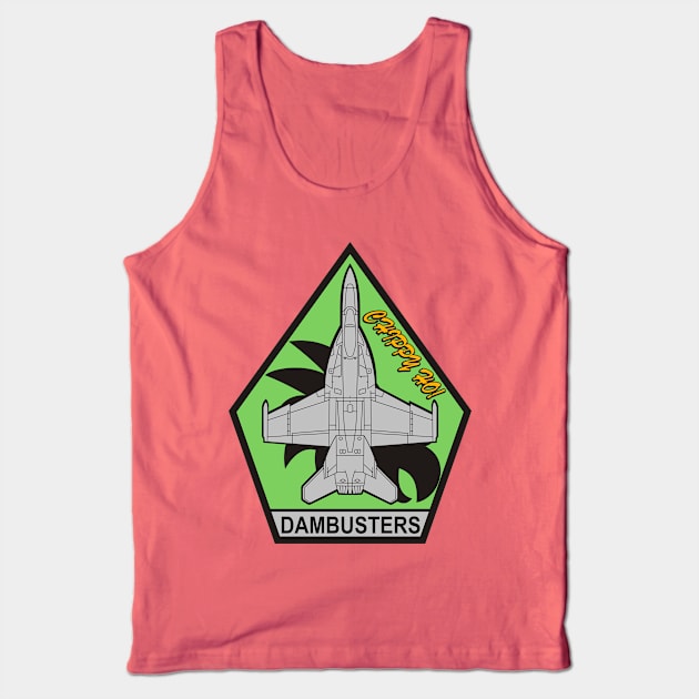 VFA-195 Dambusters - F/A-18 Tank Top by MBK